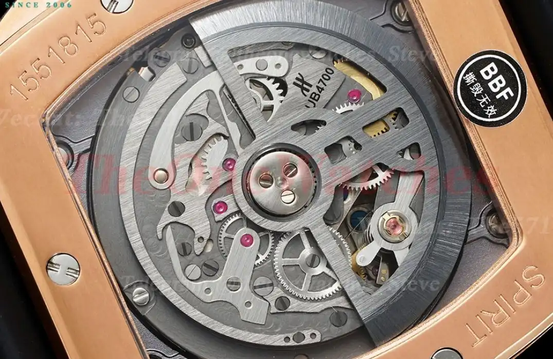 Spirit of Big Bang Chrono 42mm TI RU Skeleton Dial BBF A7750 Mod