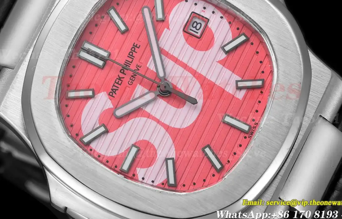 Nautilus 40mm SS LE Sup Red Dial GDF MY8215