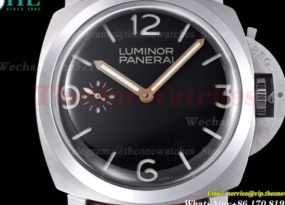 Luminor Pam1080 47mm SS LE Brown Dial HWF A6497