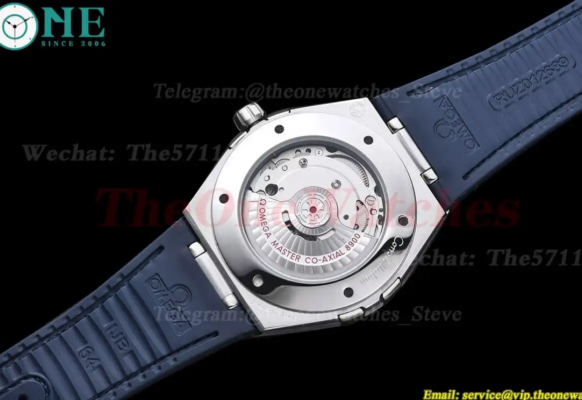 Constellation 41mm Blue Cer SS LE White Dial GDF MY8215