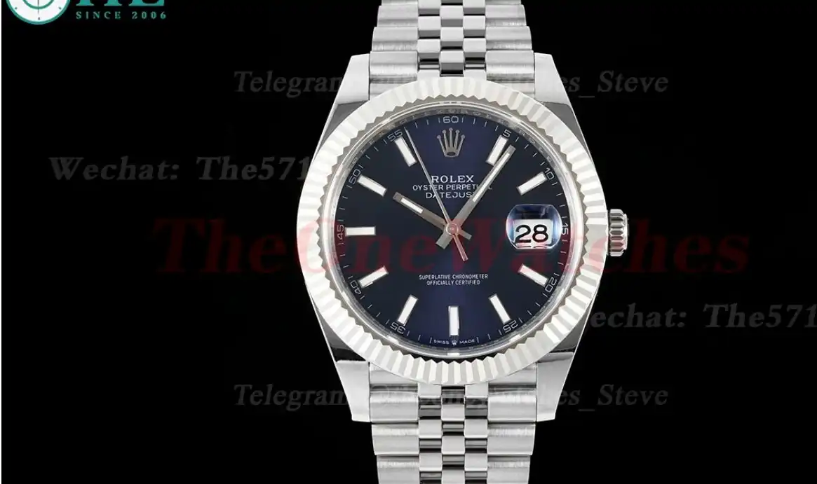 Datejust 126334 41mm Jub SS SS Blue Stk EWEF A3235