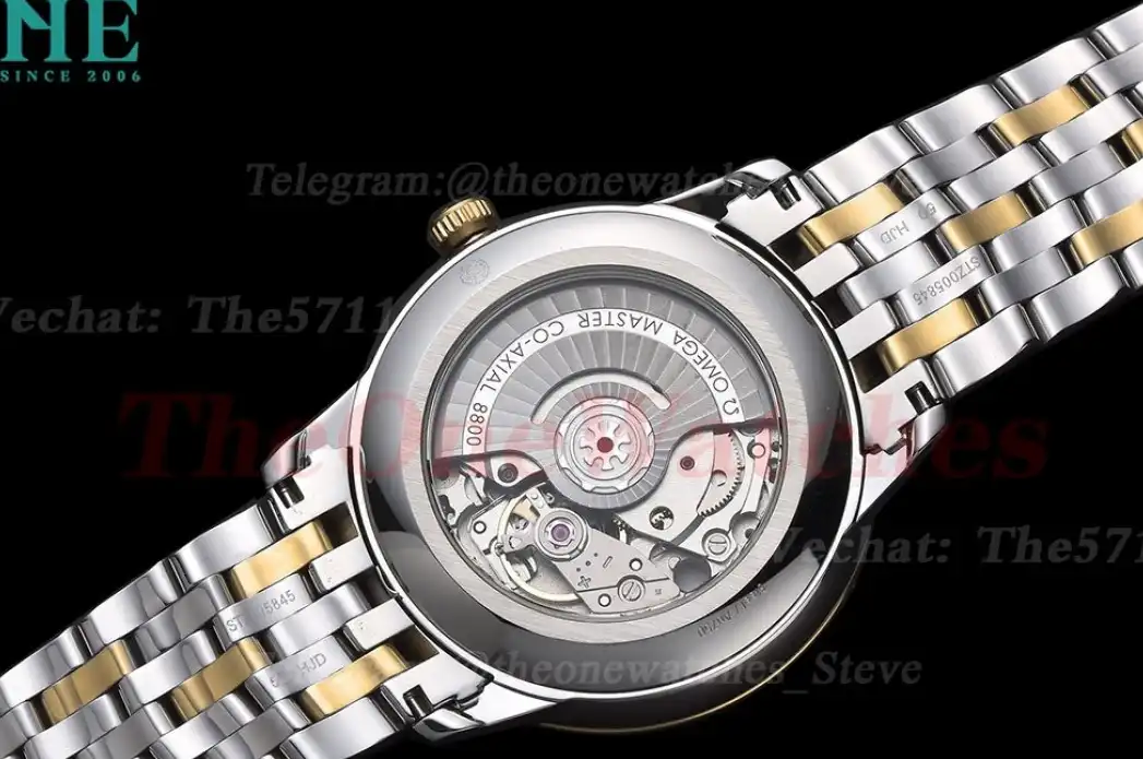 De Ville Date 40mm YG SS White Dial GDF MY8215