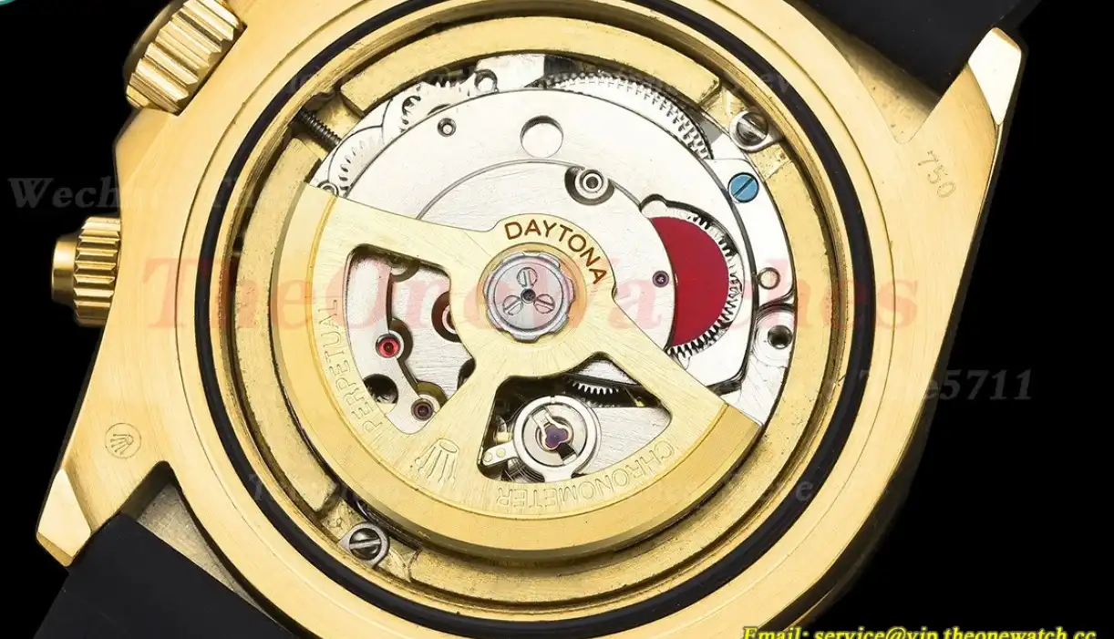 Daytona 40mm YG RU Gold Black GDF A3836