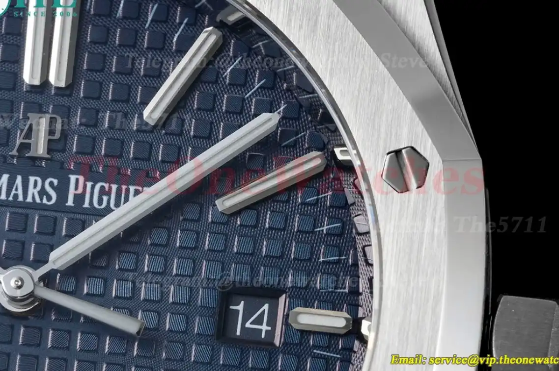 Royal Oak 15400 SS RU Blue Dial APSF SA3120 Super Clone