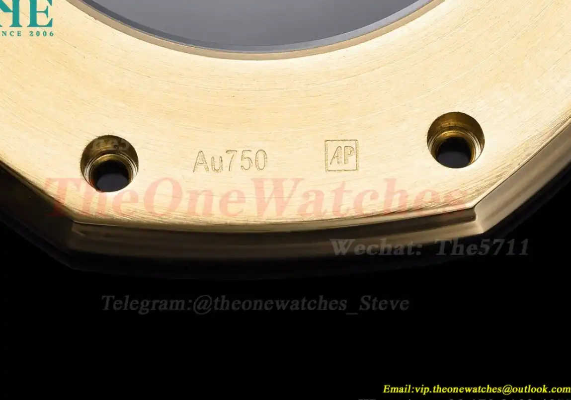 Royal Oak 15202 41mm YG YG Rose Gold Dial GDF MY8215