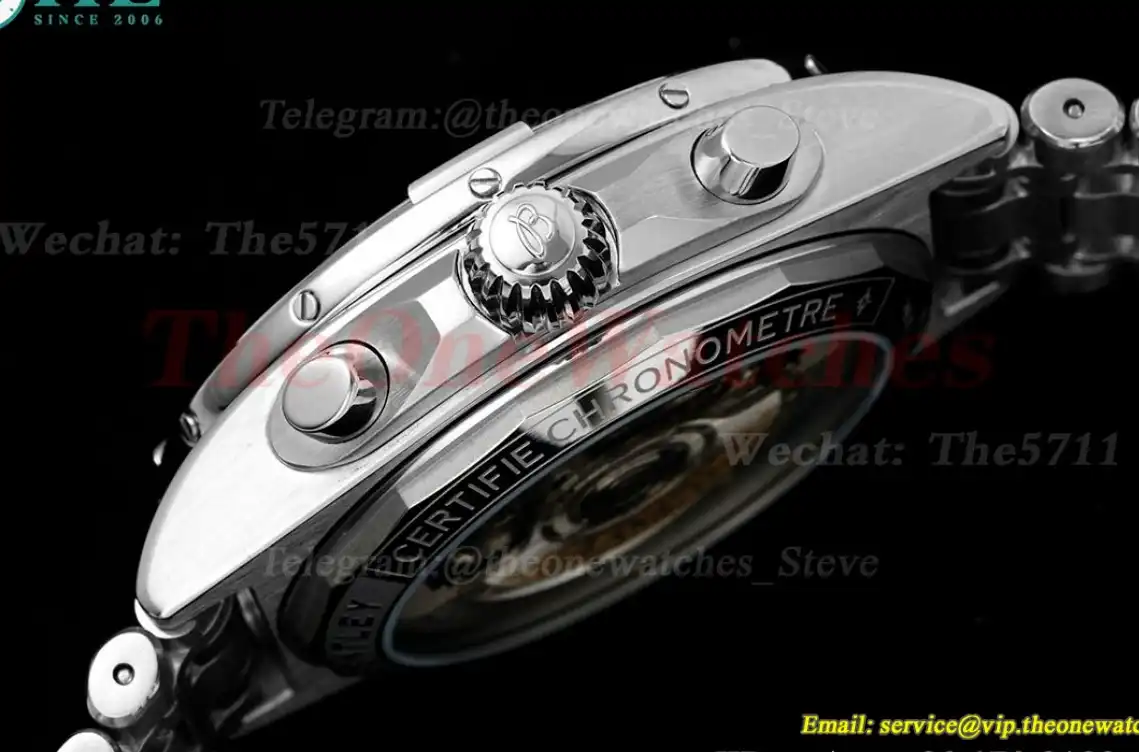 Chronomat B01 42MM SS SS Silver Stk TF A7750