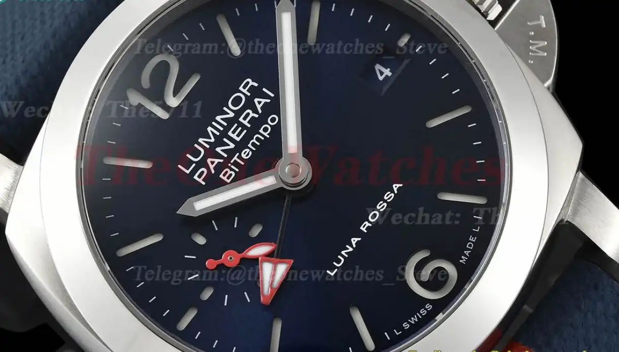 Luminor PAM1404 Bitempo GMT 40mm SS NY Blue Dial VSF P900