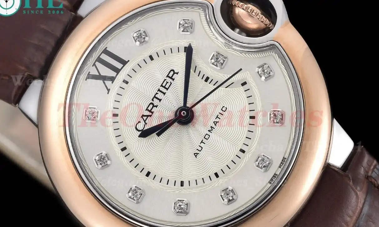 Ballon Bleu De Cartier 33mm SS LE White Dia GDF NH05