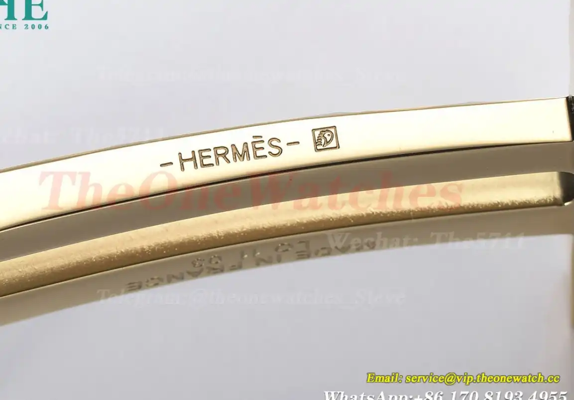 YG Hermes SS Buckle on Black Black Leather Belt 3.8cm