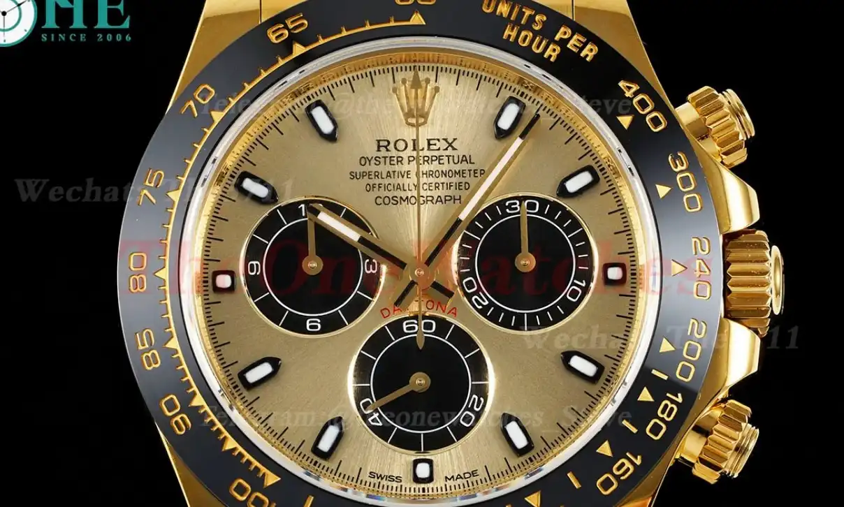 Daytona 116518 40mm YG RU Gold Dial VSF DD4130 Super Clone