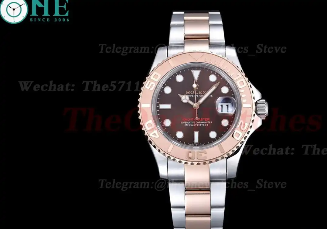 Yacht-Master 126621 40mm RG SS Brown Dot GDF MY8215