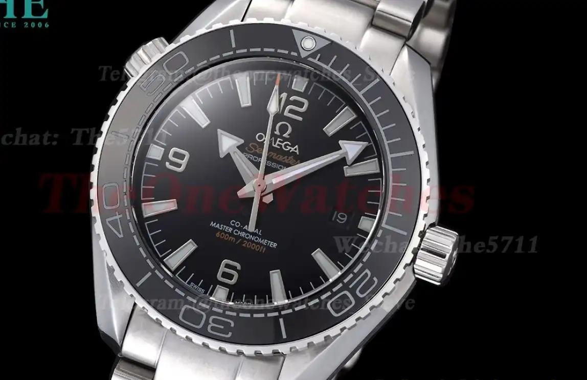 Seamaster 600m 43mm SS SS Black Stk GDF MY8215