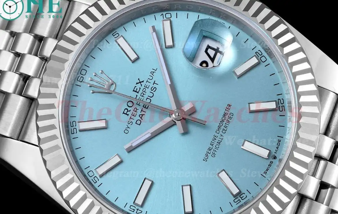 Datejust 126334 41MM SS SS Tiffany Blue DIal EWEF A3235