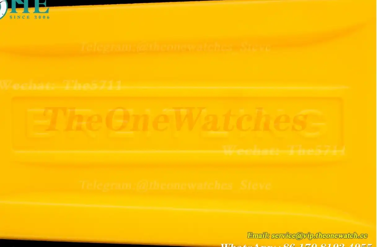 Superocean 42mm SS RU Colorful Dial on Yellow Rubber Strap TF A2824