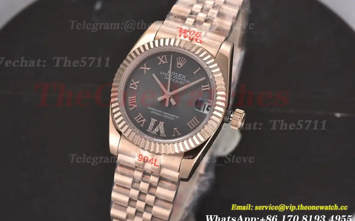 Datejust 31mm RG RG Grey Rmn GDF MY8215