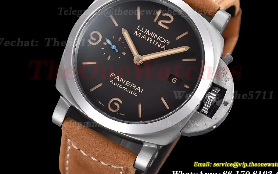 Luminor Marina PAM1351 44mm TI LE Brown Dial TTF P9010