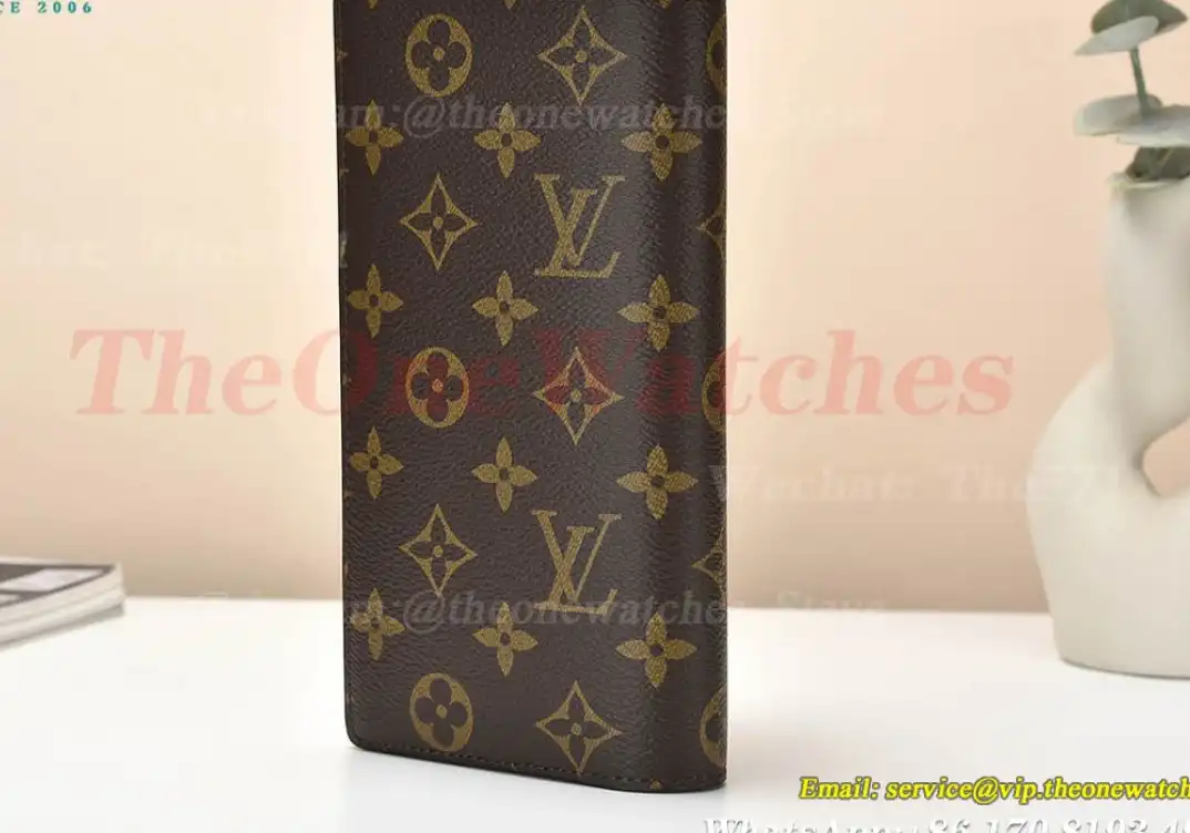 Louis Vuitton - Brazza Wallet Brown M66540