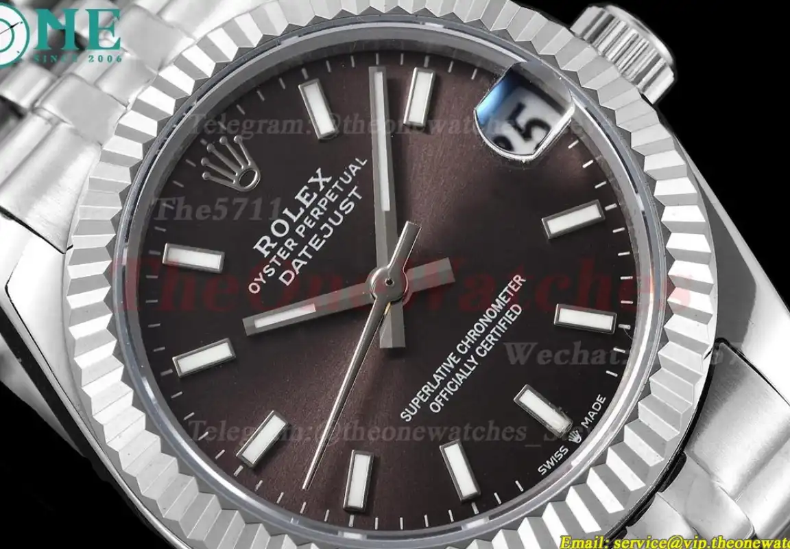 Datejust 31mm 278274 SS SS Gray Brown Dial GDF MY8215