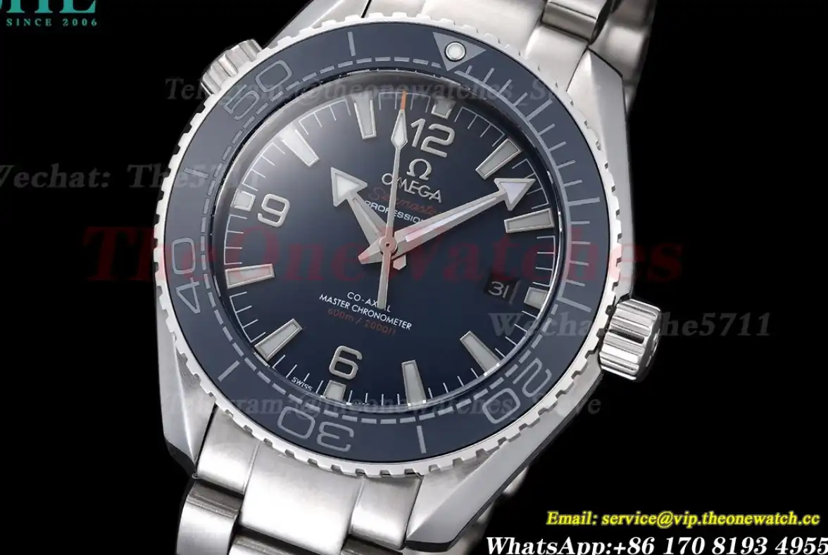 Seamaster 600m 43mm SS SS Blue Stk GDF MY8215