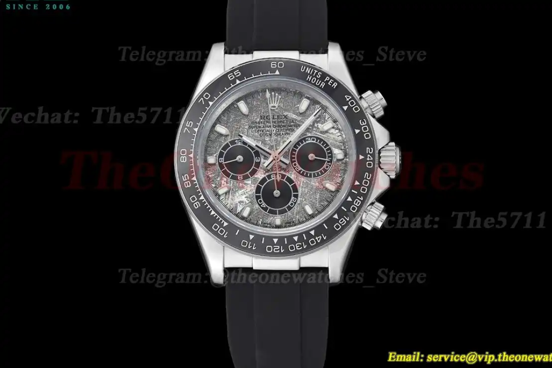 Daytona 40mm SS RU Meteorite Dial GDF A3836