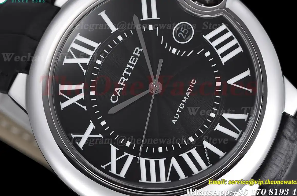 Ballon Bleu De Cartier 42mm SS LE Black Dial GDF MY8215