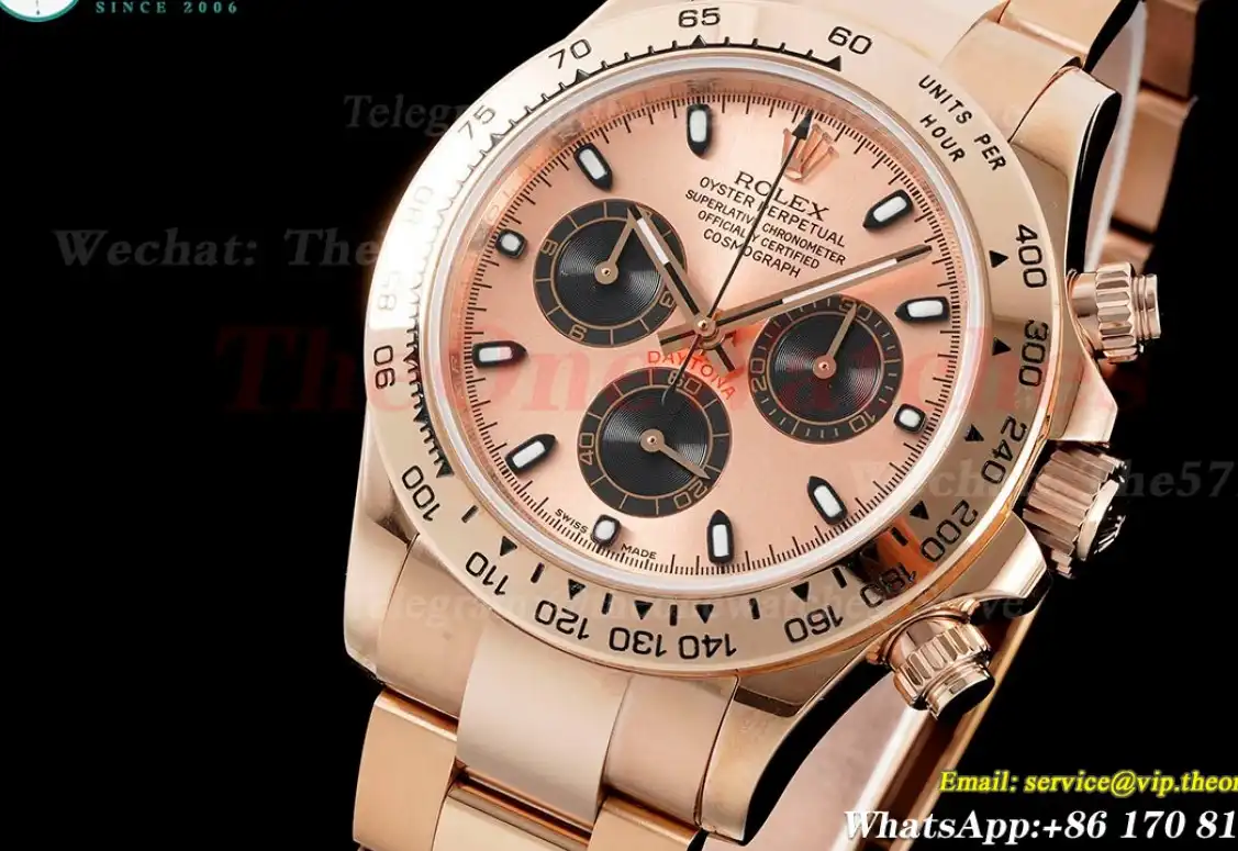 Daytona 116505 40mm RG RG Rose Gold Dial OMF A7750