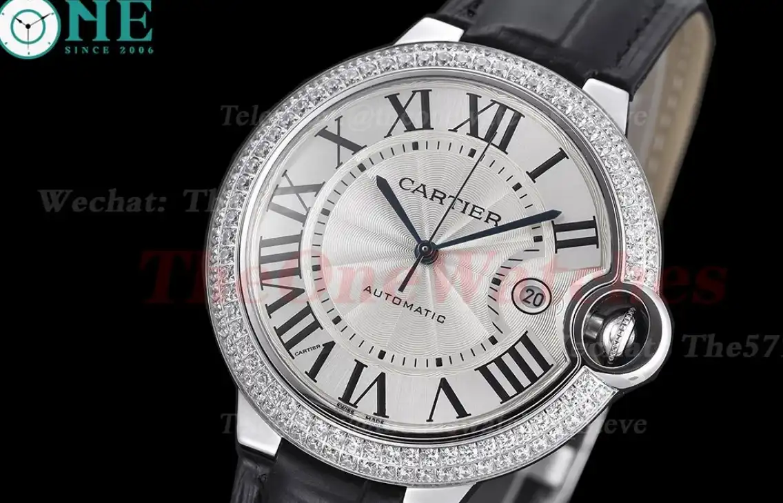 Ballon Bleu De Cartier 42mm SS LE White Dial GDF MY8215