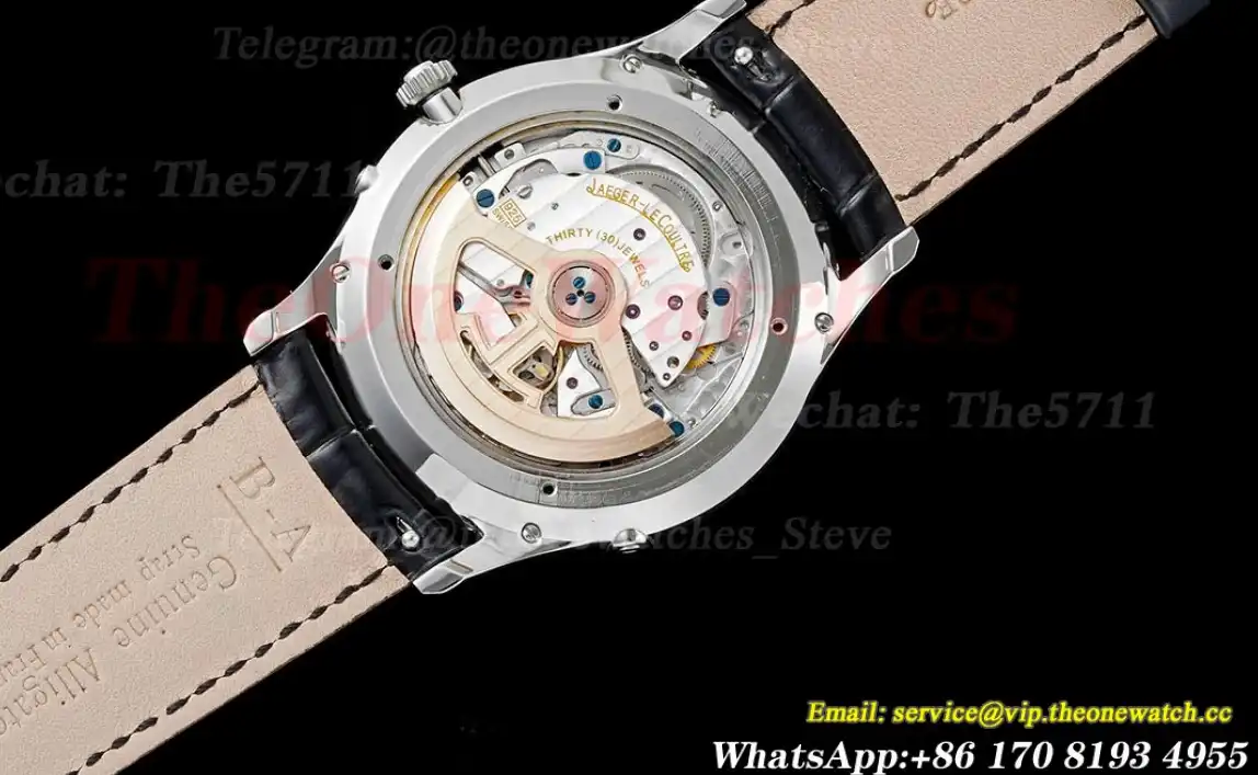 Master Ultra Thin Moonphase SS LE Black Stk APS A925 Super Clone