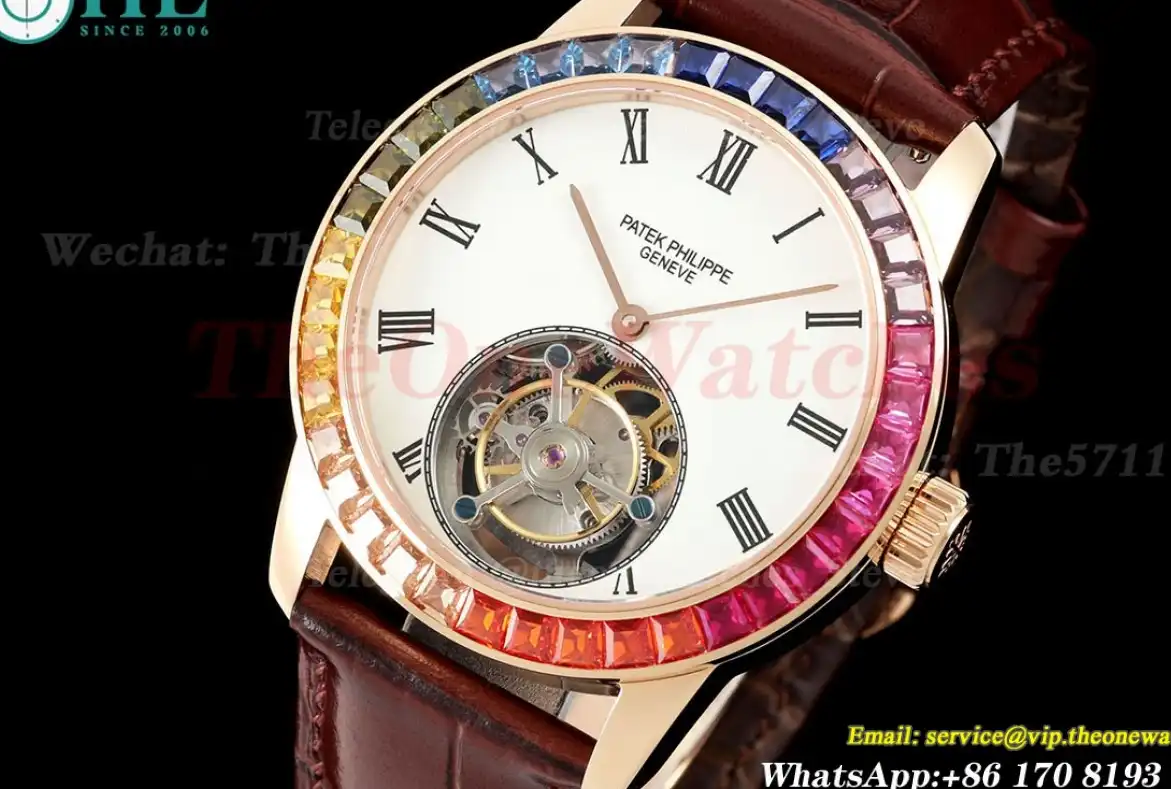 Complications 42mm Gem RG LE White Dial RMSF Tourb