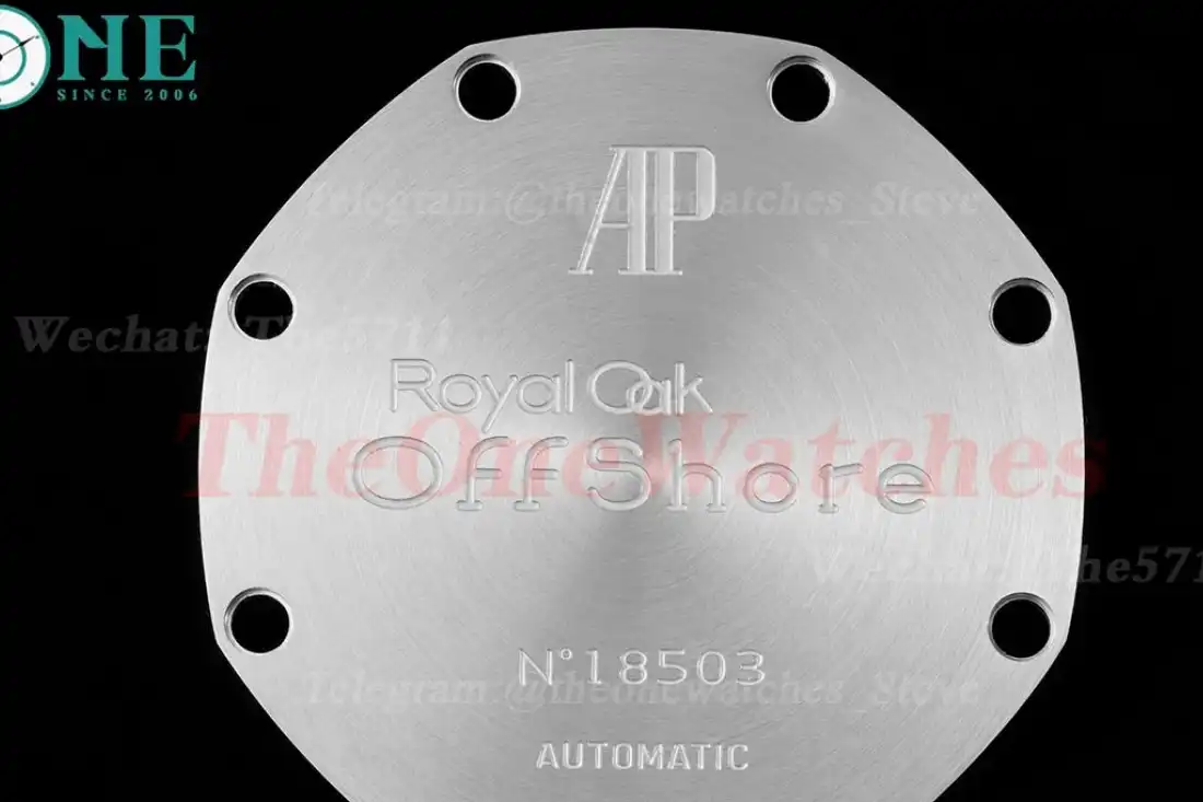 Royal Oak Offshore 42mm SS SS White Blk APF A7750