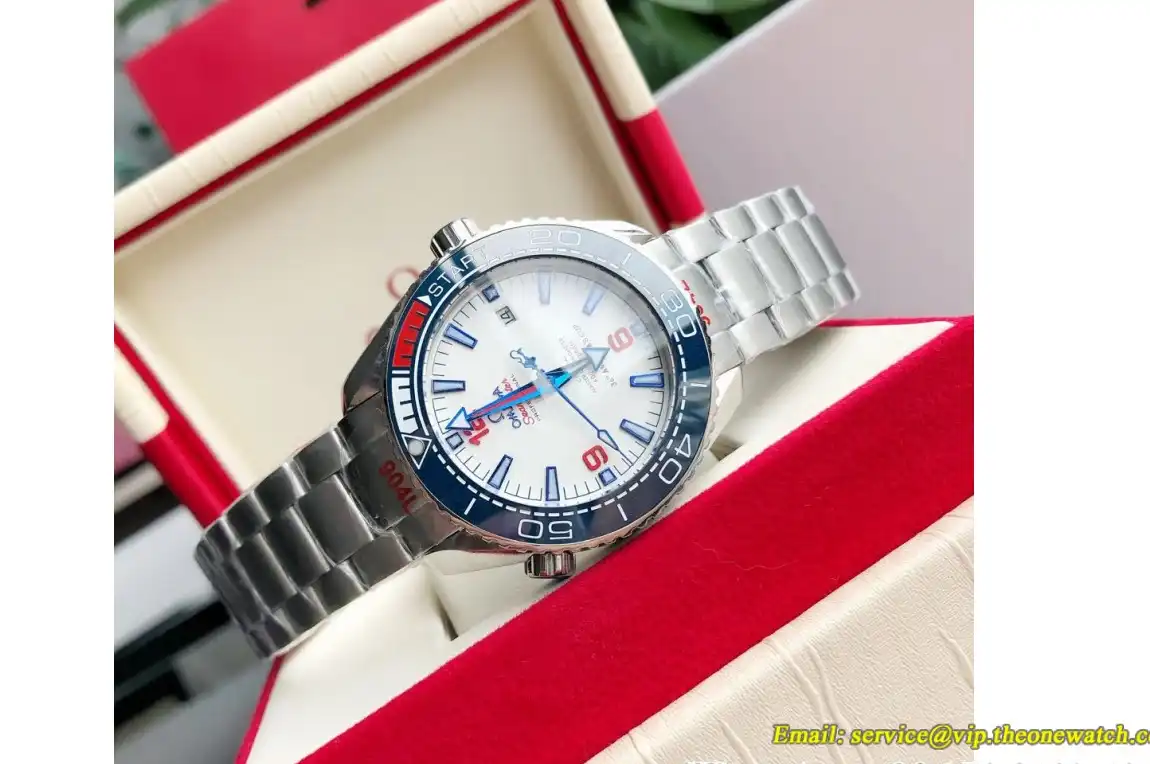 Seamaster 600m 43.5mm SS SS White Dial GDF MY8215