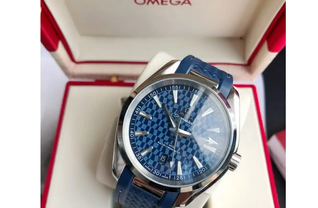 Aqua Terra 41mm SS RU Blue Dial GDF MY8215+Free SS Bracelet