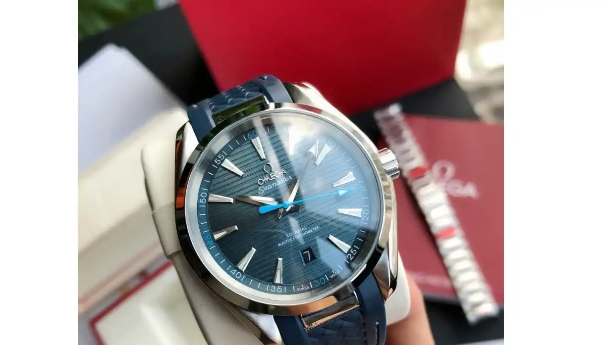 Aqua Terra 150M 41mm Blue Dial GDF MY8215+Free SS Bracelet