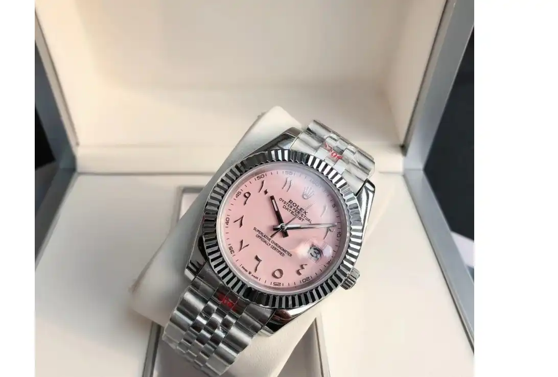 Datejust 126334 41mm Flt Jubilee SS SS Pink Arabic GDF MY8215