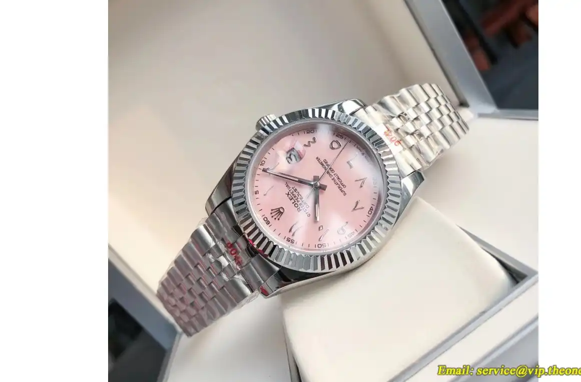 Datejust 126334 41mm Flt Jubilee SS SS Pink Arabic GDF MY8215