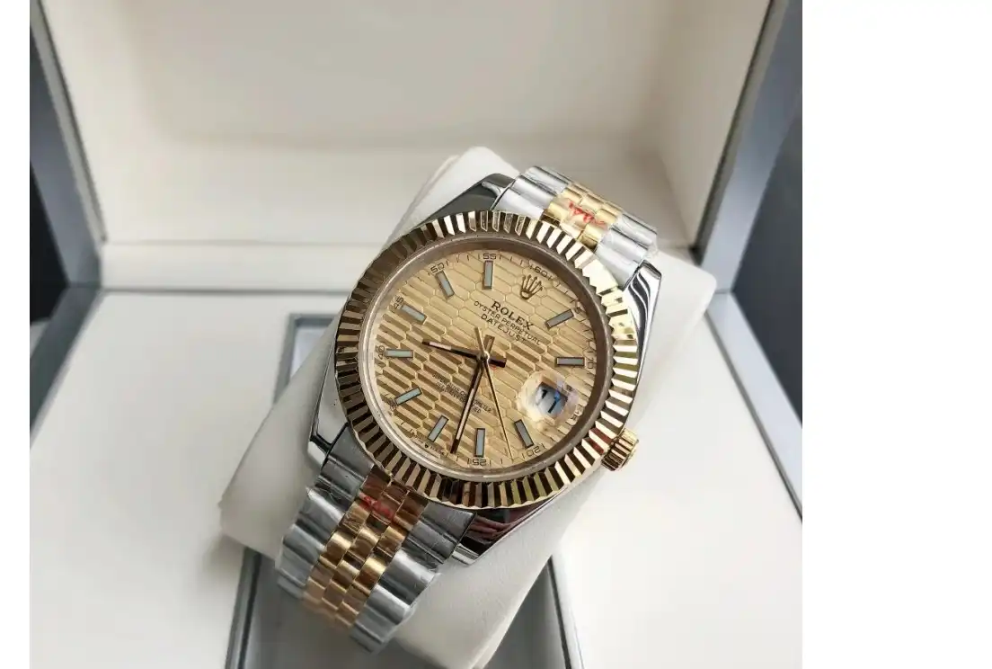 Datejust 126334 41mm Flt Jub YG SS Gold Textured GDF MY8215