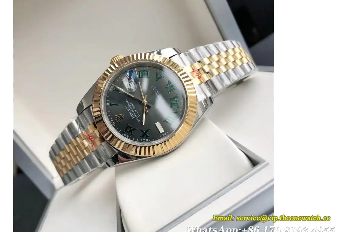 Datejust 126333 41mm Flt Jubilee YG SS Grey Dial GDF MY8215