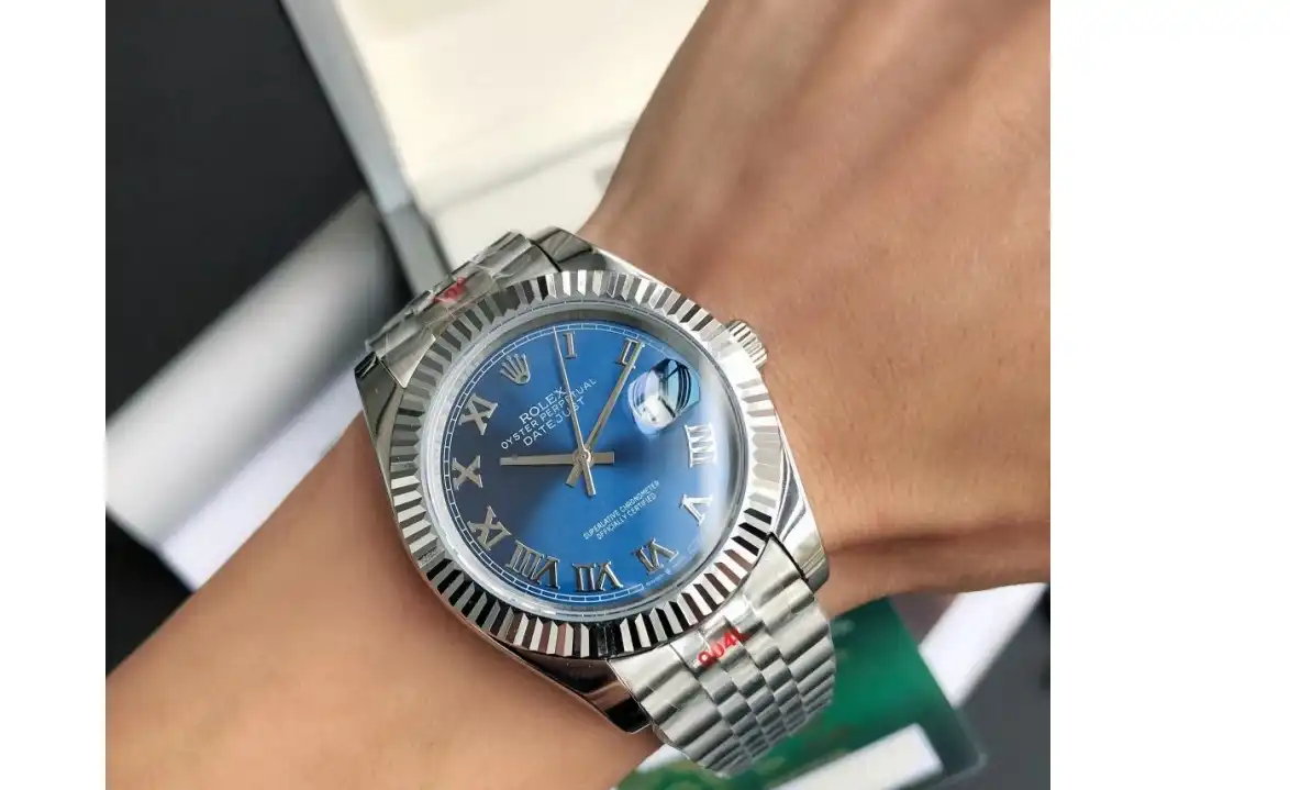 Datejust 126334 41mm Flt Jubilee SS SS Blue Dial GDF MY8215