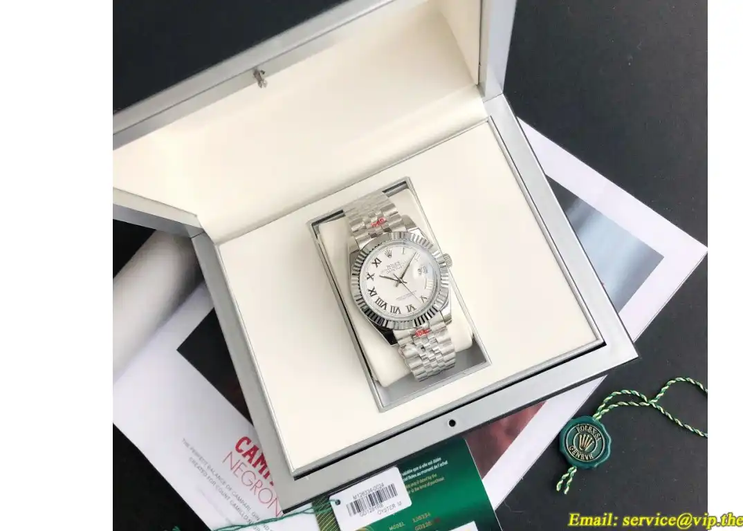 Datejust 126334 41mm Flt Jubilee SS SS White Dial GDF MY8215