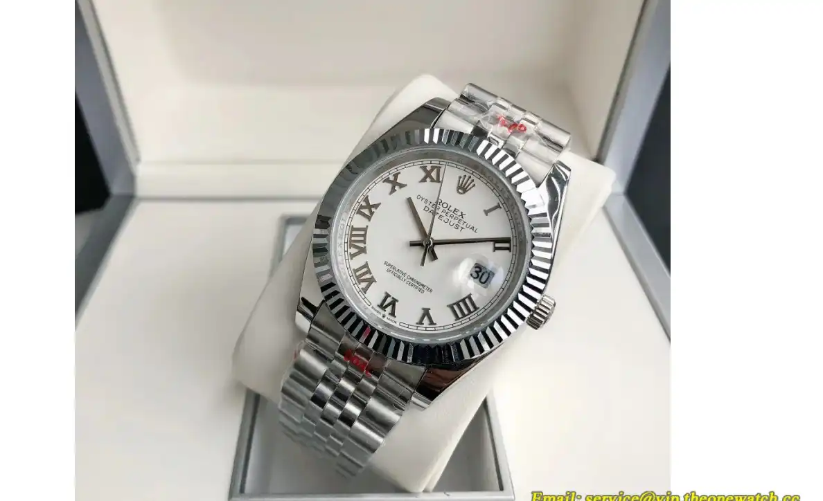 Datejust 126334 41mm Flt Jubilee SS SS White Dial GDF MY8215