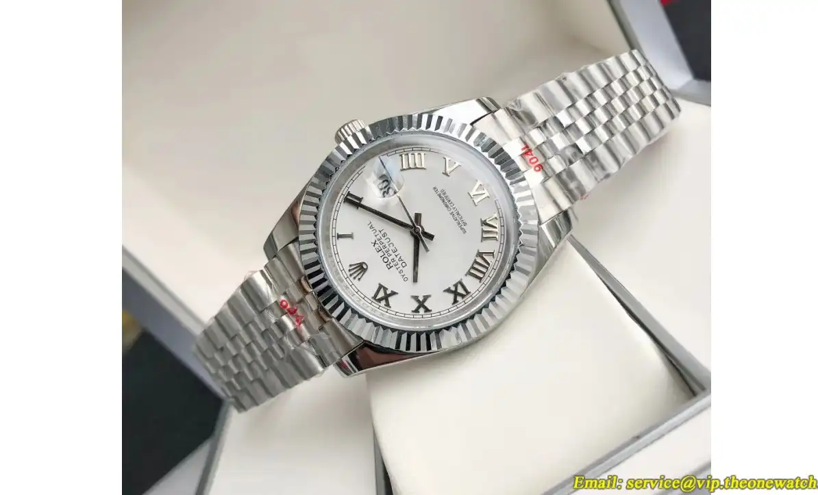 Datejust 126334 41mm Flt Jubilee SS SS White Dial GDF MY8215