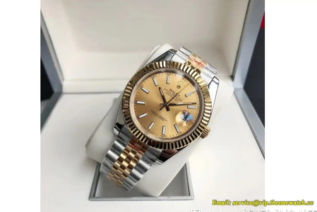 Datejust 126333 41mm Flt Jubilee YG SS Gold Stk GDF MY8215