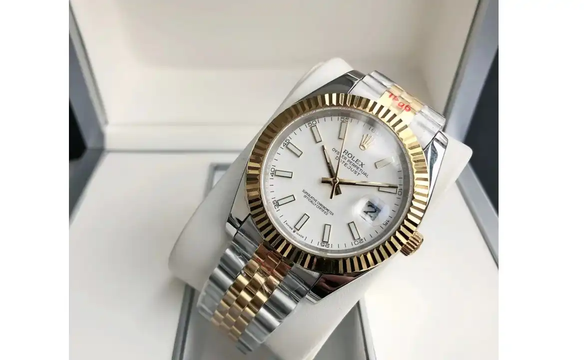 Datejust 126333 41mm Flt Jubilee YG SS White Stk GDF MY8215