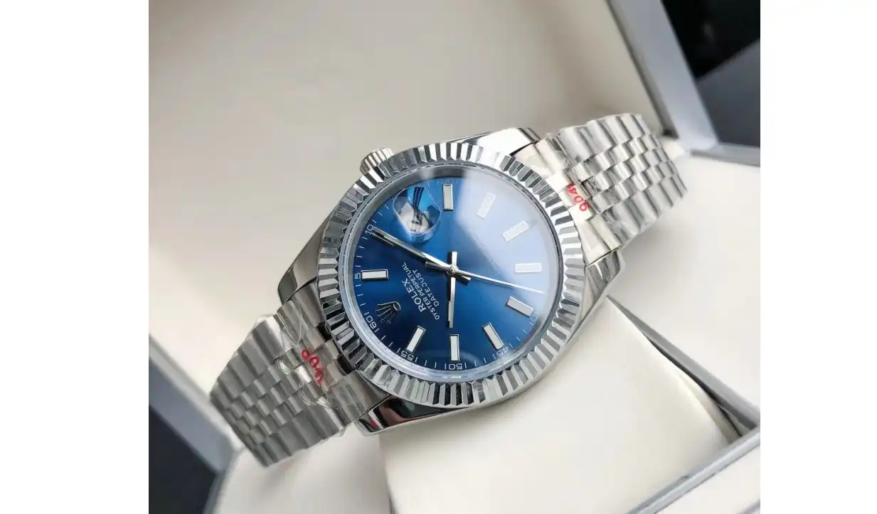 Datejust 126334 41mm Flt Jubilee SS SS Blue Stk GDF MY8215