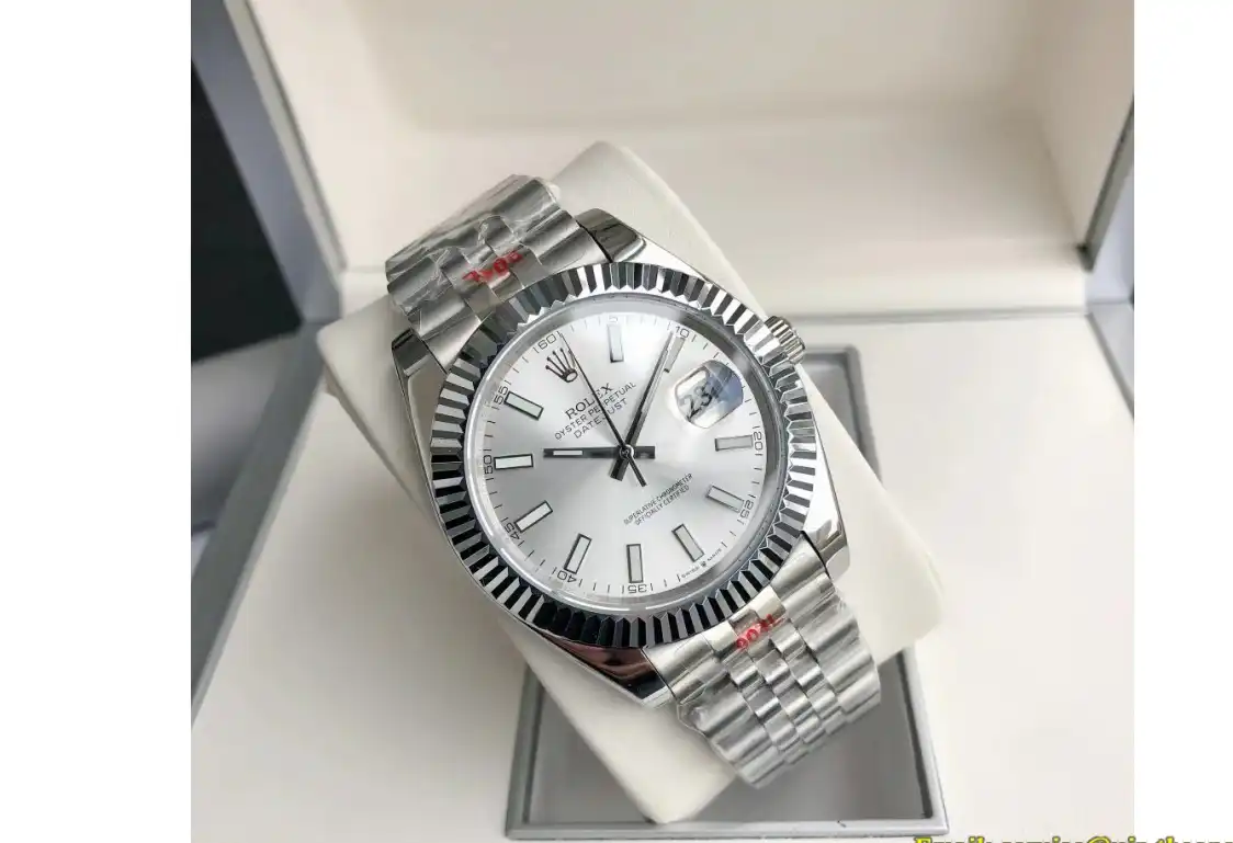 Datejust 126334 41mm Flt Jubilee SS SS Silver Stk GDF MY8215