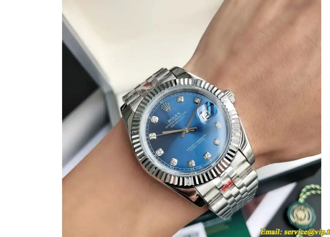 Datejust 126334 41mm Flt Jubilee SS SS Blue Dia GDF MY8215