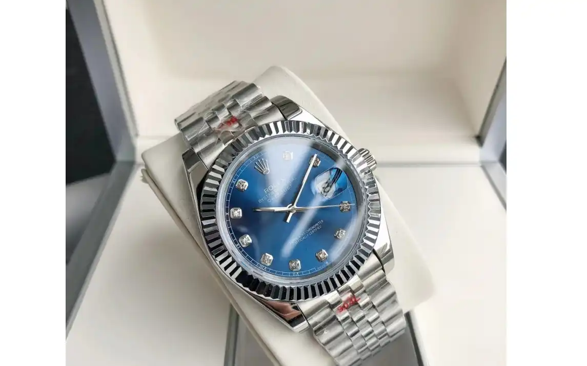 Datejust 126334 41mm Flt Jubilee SS SS Blue Dia GDF MY8215