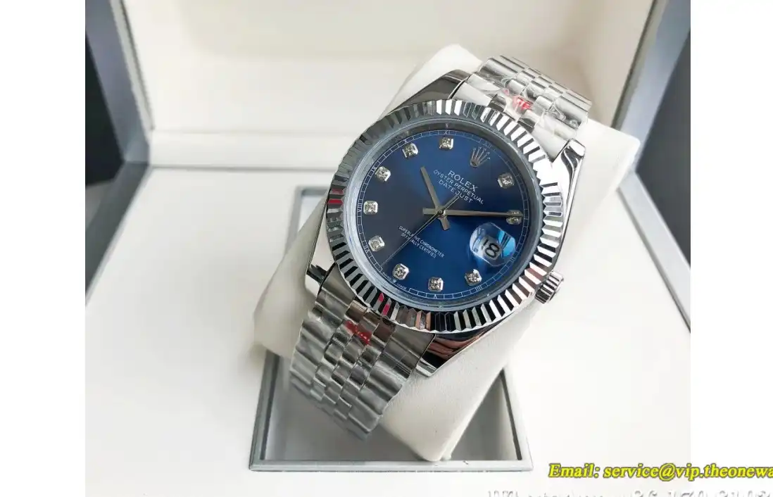 Datejust 126334 41mm Flt Jubilee SS SS Blue Dia GDF MY8215