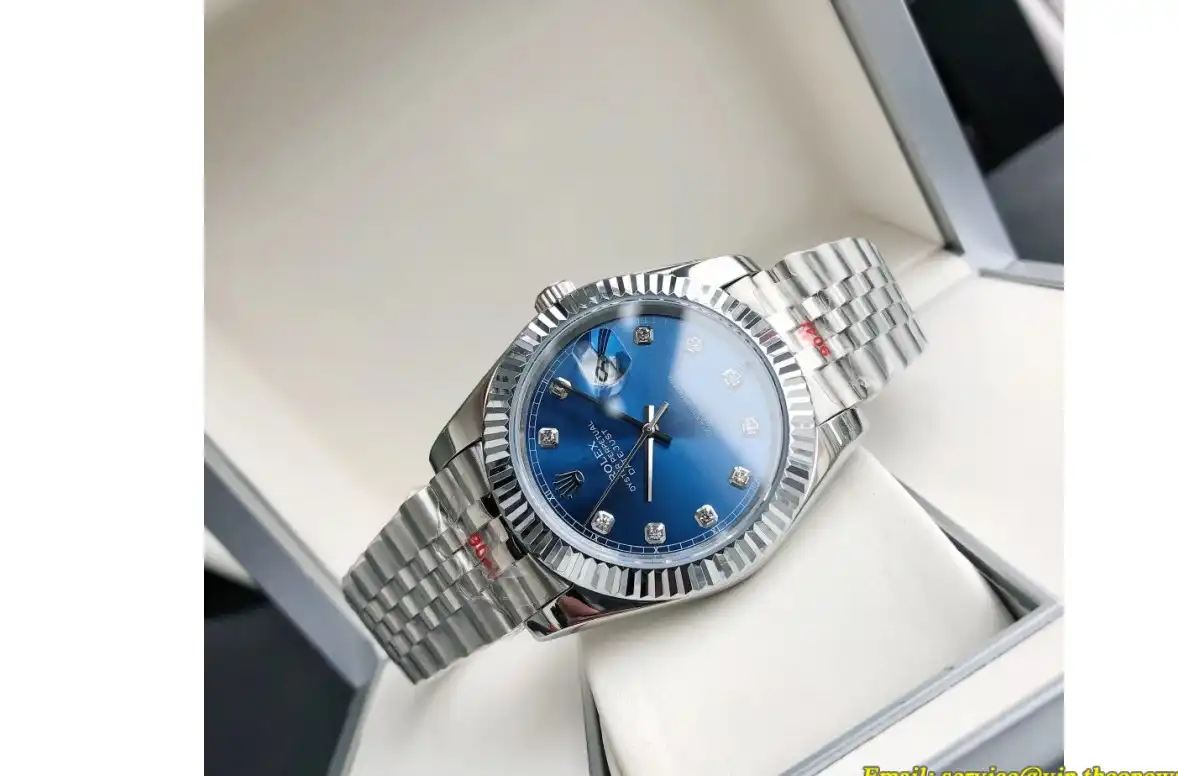 Datejust 126334 41mm Flt Jubilee SS SS Blue Dia GDF MY8215