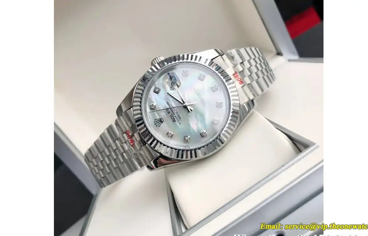 Datejust 126334 41mm Flt Jubilee SS SS Mop Dia GDF MY8215